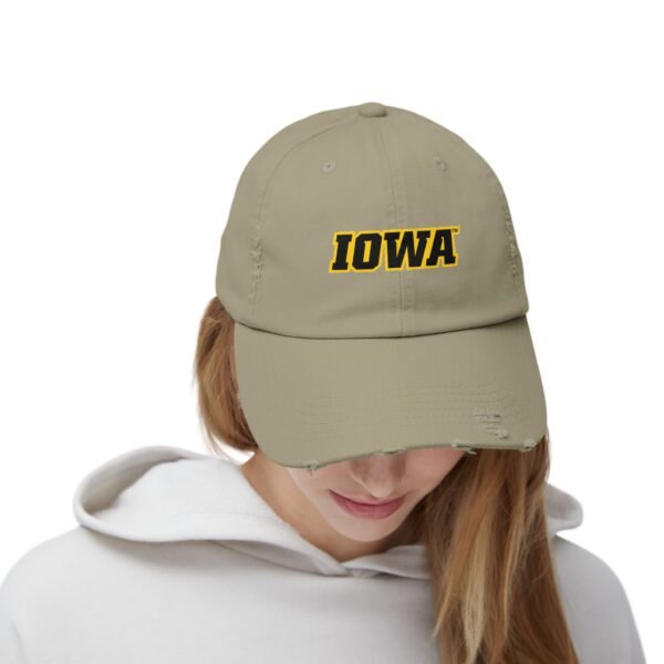 Iowa Hawkeyes Unisex Distressed Cap - Image 12