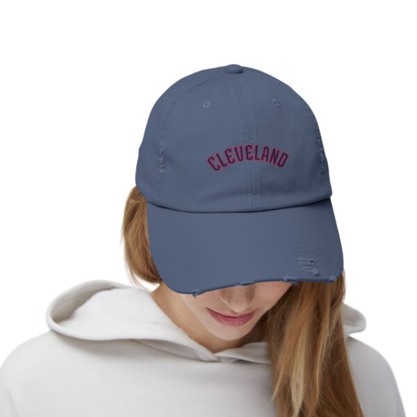 Cleveland Guardians Unisex Distressed Cap - Image 28