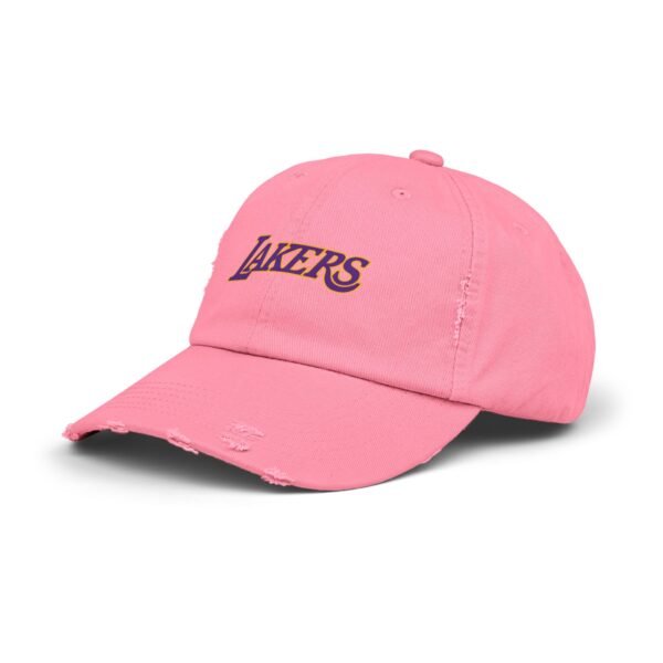 Los Angeles Lakers Unisex Distressed Cap - Image 18