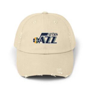 Utah Jazz Unisex Distressed Cap