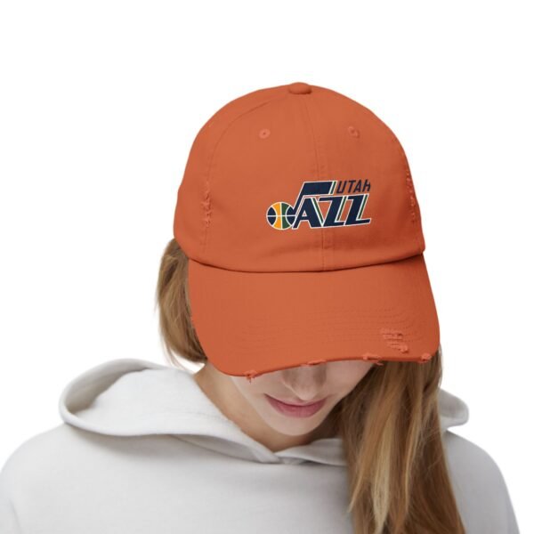 Utah Jazz Unisex Distressed Cap - Image 8