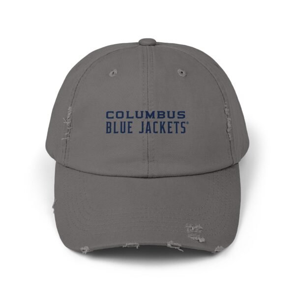 Columbus Blue Jackets Unisex Distressed Cap - Image 17