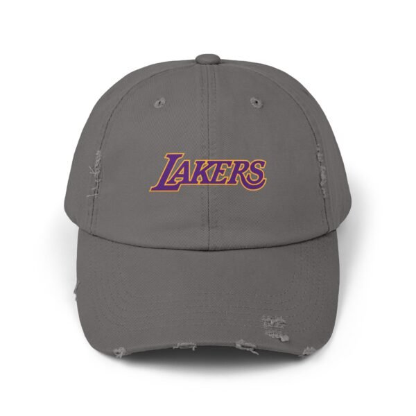 Los Angeles Lakers Unisex Distressed Cap - Image 13