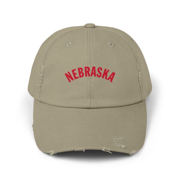 Nebraska Cornhuskers Unisex Distressed Cap - Image 9