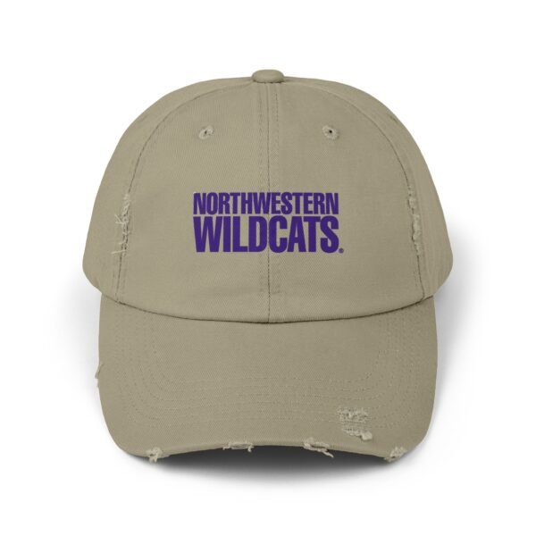 Northwestern Wildcats Unisex Distressed Cap - Image 5
