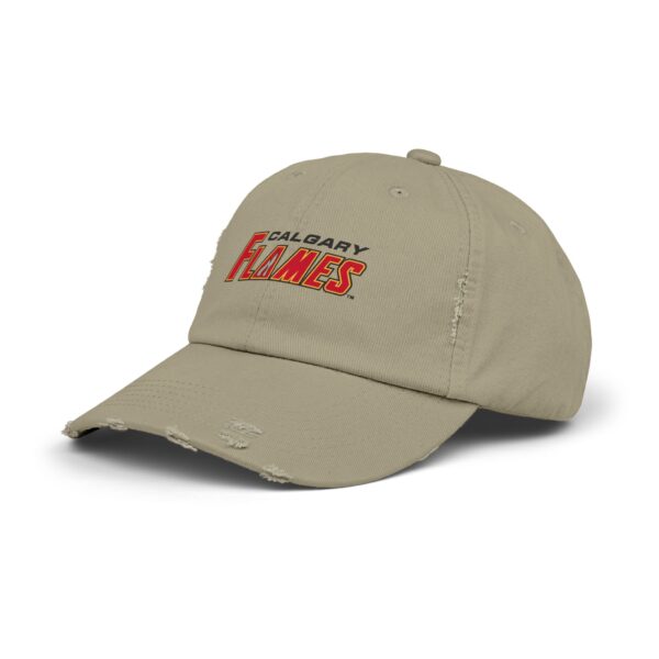 Calgary Flames Unisex Distressed Cap - Image 10