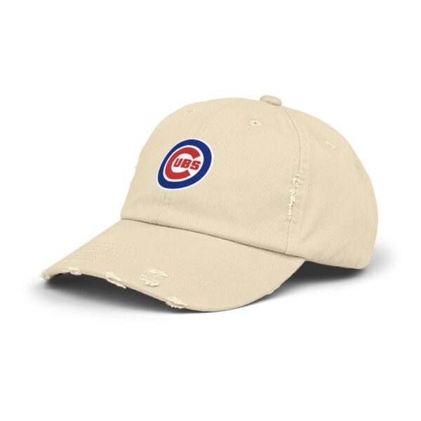 Chicago Cubs Unisex Distressed Cap - Image 2