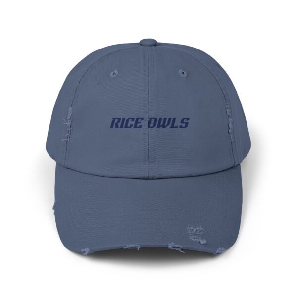 Rice Owls Unisex Distressed Cap - Image 9