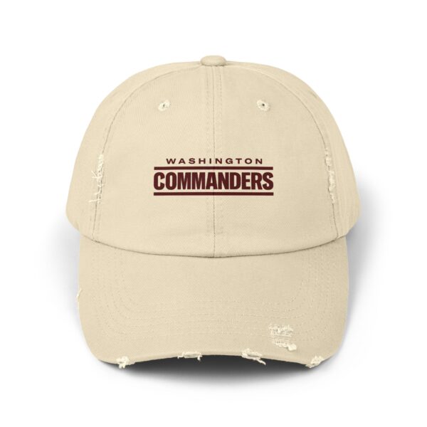 Washington Commanders Unisex Distressed Cap