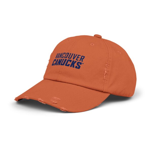Vancouver Canucks Unisex Distressed Cap - Image 6