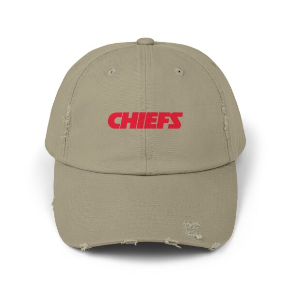 Kansas City Chiefs Unisex Distressed Cap - Image 9