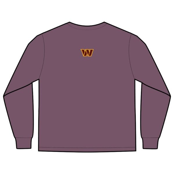 Washington Commanders Unisex Long Sleeve Pocket T-Shirt - Image 8
