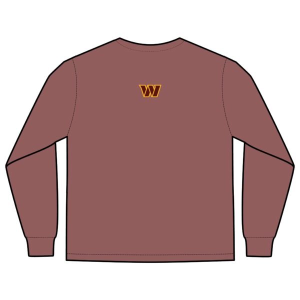 Washington Commanders Unisex Long Sleeve Pocket T-Shirt - Image 2