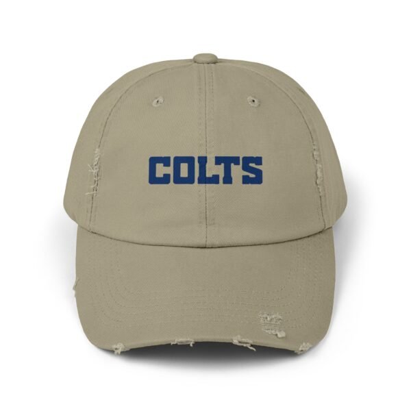 Indianapolis Colts Unisex Distressed Cap - Image 5