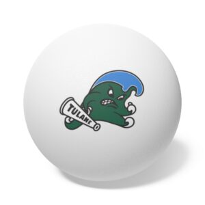 Tulane Green Wave Ping Pong Balls, 6 pcs