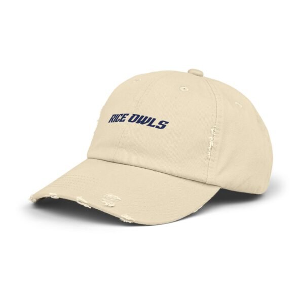 Rice Owls Unisex Distressed Cap - Image 2