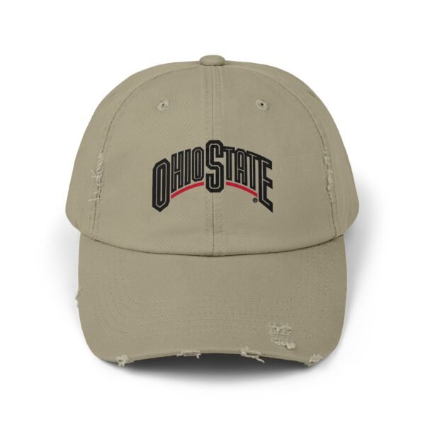 Ohio State Buckeyes Unisex Distressed Cap - Image 9