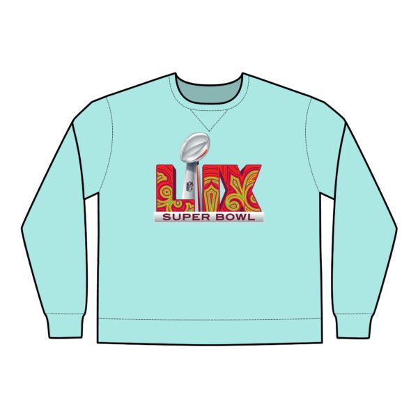 Kansas City Chiefs vs Philadelphia Eagles 2025 Super Bowl LIX Unisex ComfortWash® Garment Dyed Crewneck Sweatshirt - Image 17
