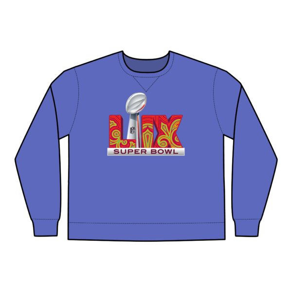 Kansas City Chiefs vs Philadelphia Eagles 2025 Super Bowl LIX Unisex ComfortWash® Garment Dyed Crewneck Sweatshirt - Image 25