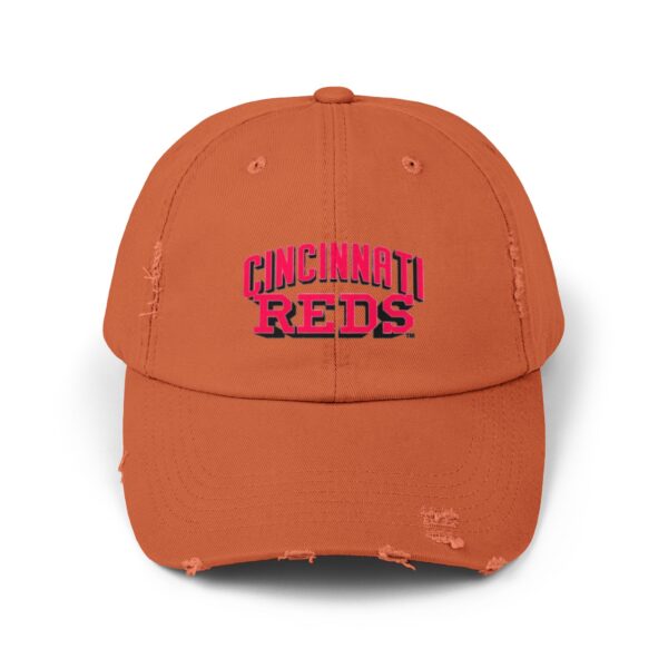 Cincinnati Reds Unisex Distressed Cap - Image 5