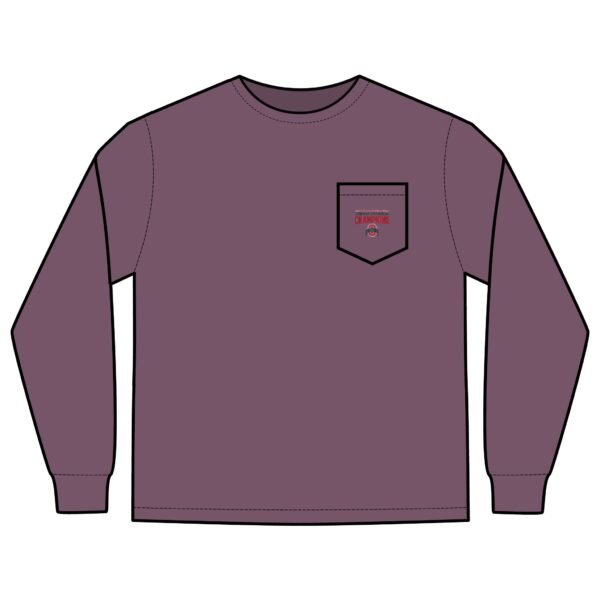 Ohio State Buckeyes 2025 National Champions Unisex Long Sleeve Pocket T-Shirt - Image 27