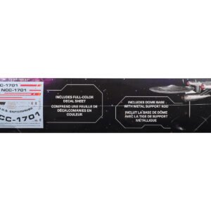 Skill 2 Model Kit USS Enterprise NCC-1701 Spacecraft "Star Trek: Strange New Worlds" (2022-Current) TV Series 1/1000 Scale Model by Polar Lights