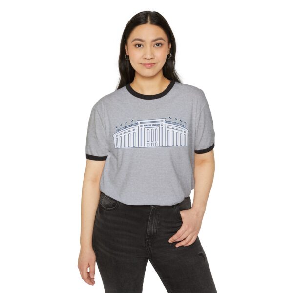 New York Yankees Stadium Unisex Cotton Ringer T-Shirt - Image 11