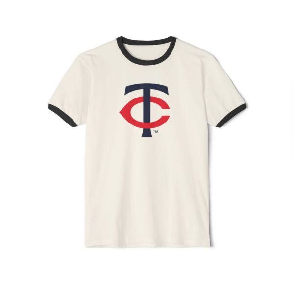 Minnesota Twins Unisex Cotton Ringer T-Shirt - Image 5