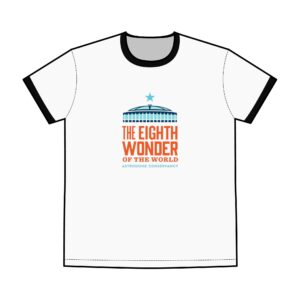 Houston Astrodome Men's Staple Ringer Tee