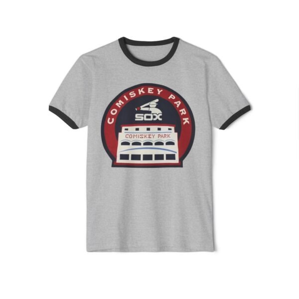 Chicago White Sox Comiskey Park Unisex Cotton Ringer T-Shirt