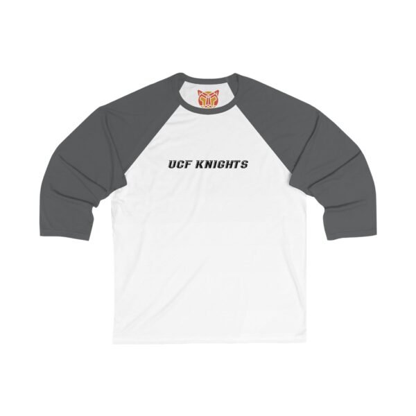 UCF Knights Unisex 3/4 Sleeve Baseball Tee - Image 3
