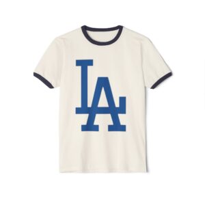 Los Angeles Dodgers Unisex Cotton Ringer T-Shirt