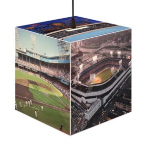 Detroit Tigers Detroit Stadium Light Cube Lamp