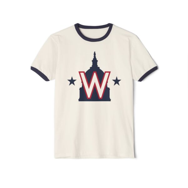 Washington Nationals Unisex Cotton Ringer T-Shirt - Image 5