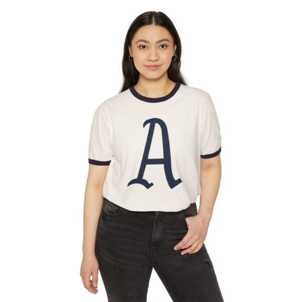 Philadelphia Athletics Unisex Cotton Ringer T-Shirt - Image 3
