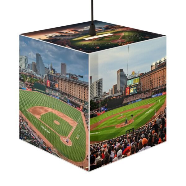 Baltimore Orioles Oriole Park at Camden Yards Light Cube Lamp