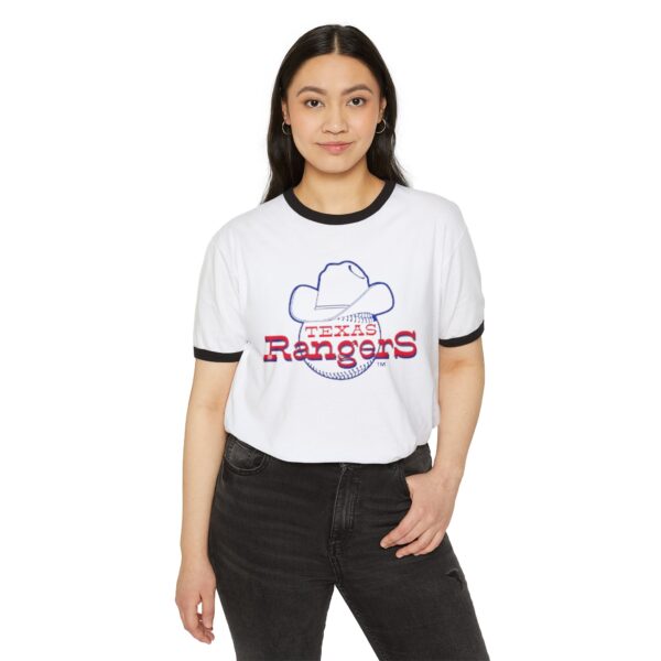 Texas Rangers Unisex Cotton Ringer T-Shirt - Image 11