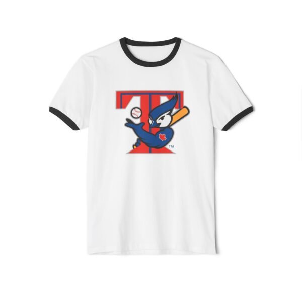 Toronto Blue Jays Unisex Cotton Ringer T-Shirt - Image 9