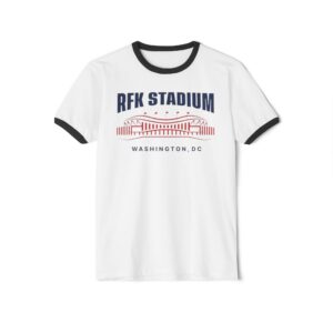 Washington Nationals RFK Stadium Unisex Cotton Ringer T-Shirt