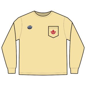 2025 4 Nations Face-Off Canada Unisex Long Sleeve Pocket T-Shirt