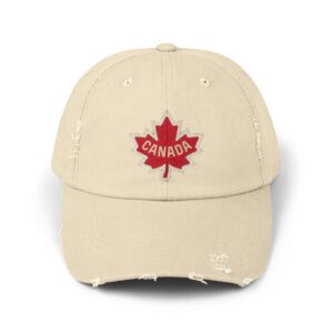 2025 4 Nations Face-Off Canada Unisex Distressed Cap