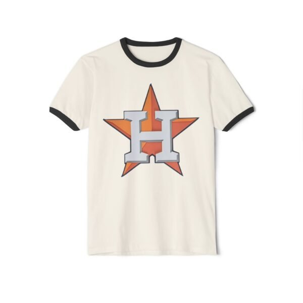 Houston Astros Unisex Cotton Ringer T-Shirt - Image 5