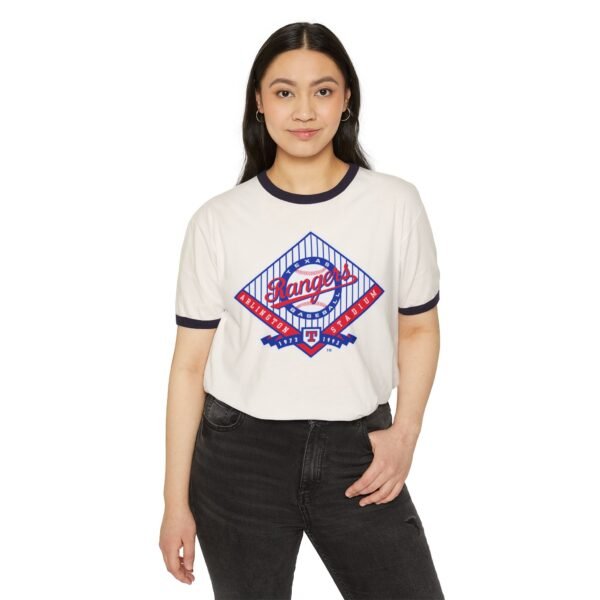 Texas Rangers Unisex Cotton Ringer T-Shirt - Image 3