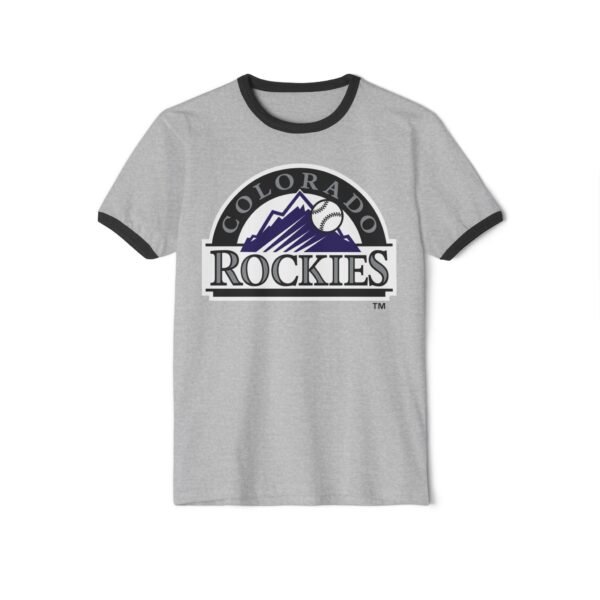 Colorado Rockies Unisex Cotton Ringer T-Shirt - Image 13