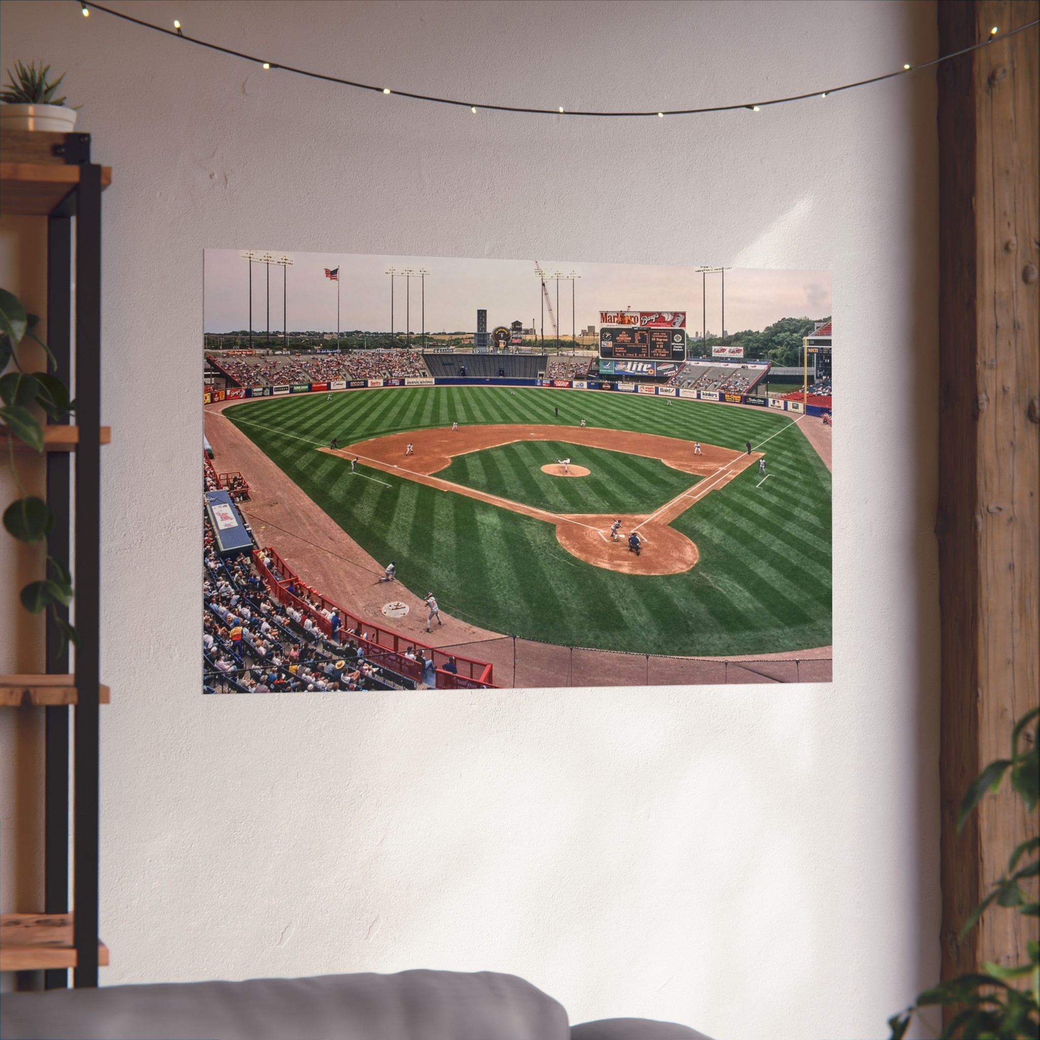 Milwaukee Brewers County Stadium Fine Art Posters - Image 3