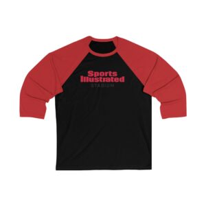 Sports Illustrated Stadium Unisex 3/4 Sleeve Baseball Tee