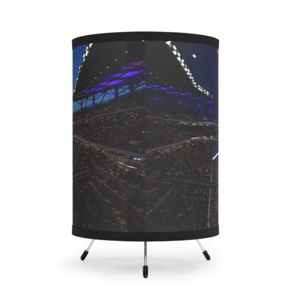 Atlanta Braves Truist Park Tripod Lamp with High-Res Printed Shade, USCA plug - Image 3