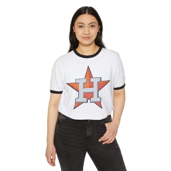 Houston Astros Unisex Cotton Ringer T-Shirt - Image 11