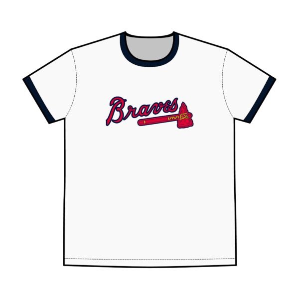 Atlanta Braves Men's Staple Ringer Tee