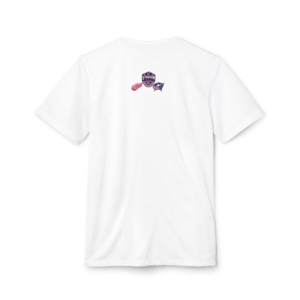Detroit Red Wings vs Columbus Blue Jackets 2025 Stadium Series Adidas Unisex Sport T-shirt - Image 2